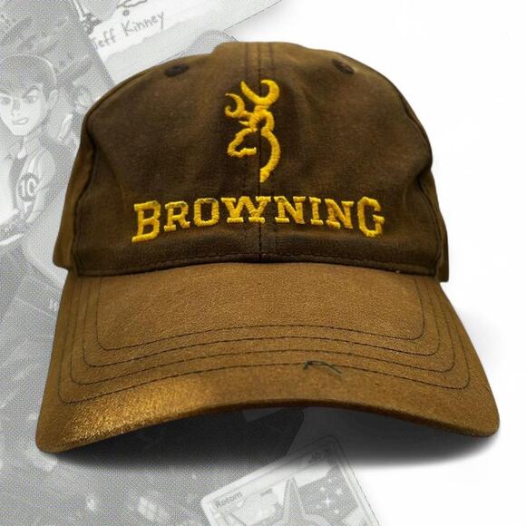 90’s Browning Graphic Strap Back Hat - Picture 1 of 7